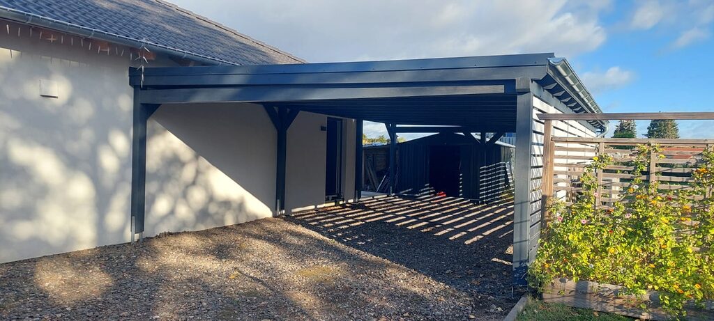 carport und eingangsüberdachung