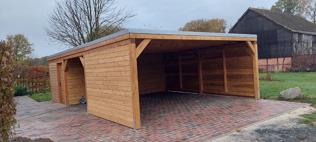 doppelcarport aus holz