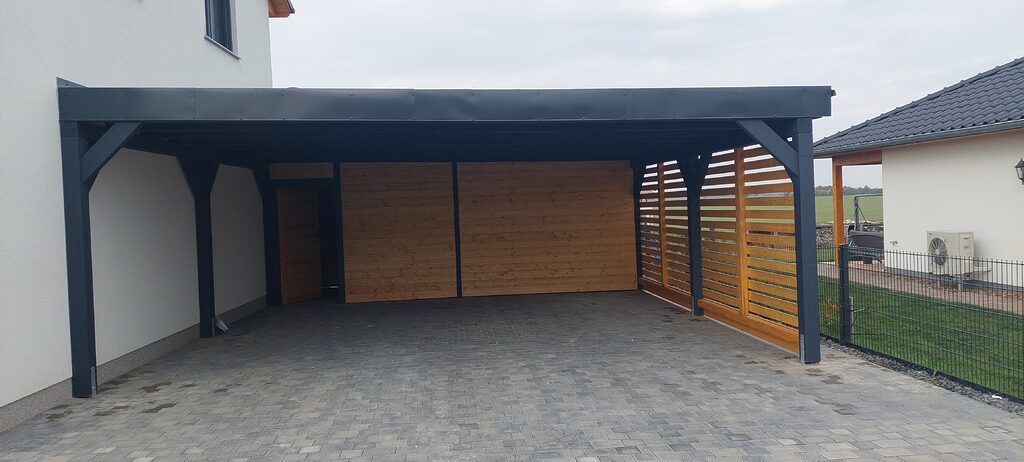 doppelcarport holz